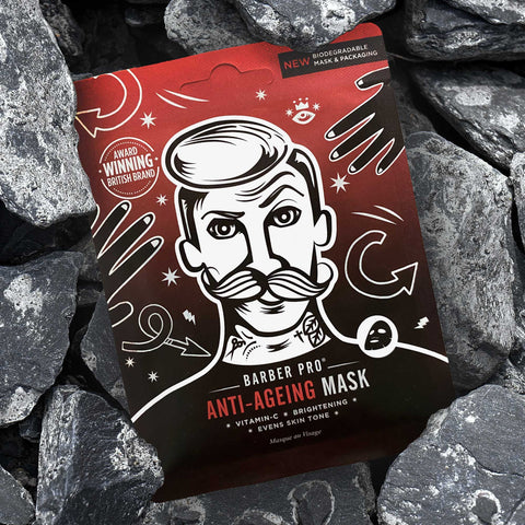Barber Pro - ANTI-AGEING Facial Sheet Mask VITAMIN-C