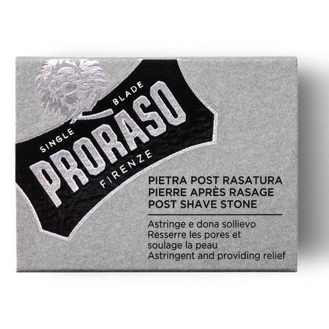 Proraso silver blade Alum stone