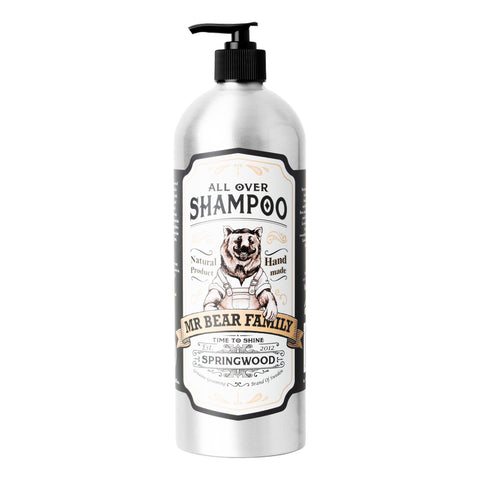 Salongstørrelse - Mr Bear Family All Over Shampoo (Springwood)
