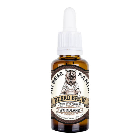 Mr Bear Family Beard Brew skjeggolje - Woodland